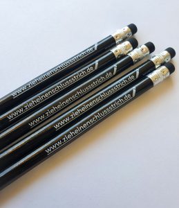 Bleistift Zieh einen Schlussstrich